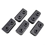 Besttoolifes Outdoor Bein Basis Halterung Set 5 Stück Rechteckig Kunststoff Terrasse Kompatibel mit Plus Pavillon Baldachin Stützen Regenschirm Zelt Möbel Camping für Wandern Pavillon Zubehör