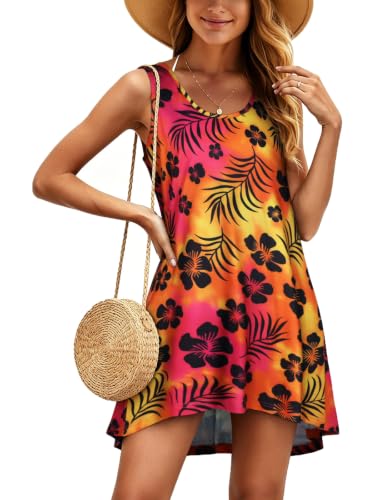 Image of Swimsuit Coverup for Women Bikini Sleeveless Beach Bathing Suit Cover Up