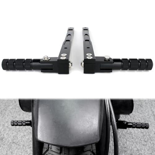 Xitomer Adjustable Rider Footpeg Kit Scooters Fit for Ruckus 50 NPS50 (Zoomer) 2024 2023 2022 2021 2020 Ruckus 50 2003-2024 Foot Rest Bracket Adjustable Highway Peg Mounts