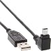 Produktbild InLine 17893 Kabel Mini USB 2.0, Schwarz