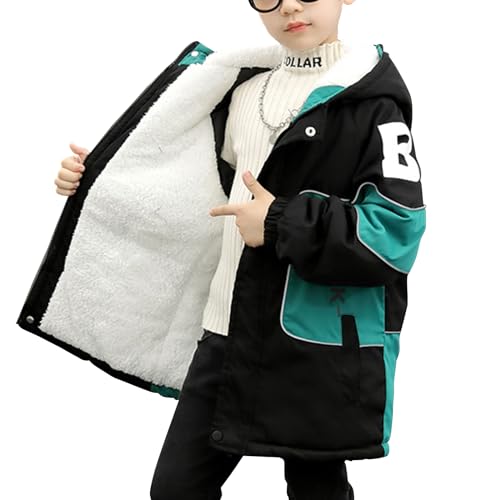 Boys Winter Warm Coat Waterproof Fleece Snowboarding Jackets Hooded Snow Coats2