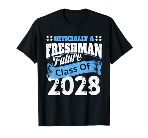 Official Freshman Future Class 2028 First Day Of 9th Grade T-Shirt