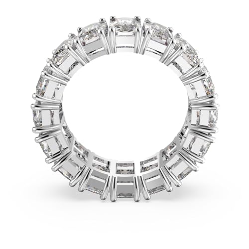 Swarovski Matrix Vittore Ring, Rectangular Cut, Clear, Rhodium Finish4