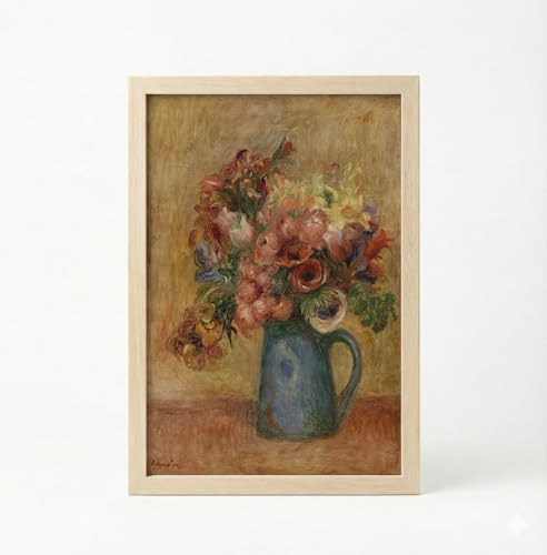Image of BLINKART Still Life Aesthetic Modern Art Walls With Frame | Natural Wood Texture | Living Room Bedroom Office Wall Decoration | Poster Home Decor Frames Wall Bedroom | 12x8 Inches (D381)
