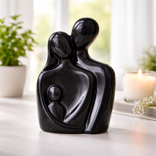 Image of CraftVatika Baby shower gifts for mom to be, Family Showpiece for Home Decor Items for Living Room Modern Abstract Family Sculpture Set, Table Decor for Home Office,Housewarming Gifts, Home Decoration