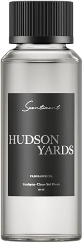 Scentiment - Aceite difusor de hotel Hudson Yards  Fragancia de aromaterapia para el hogar  Inspirado en Equinox Hotel  Aroma lujoso con notas de