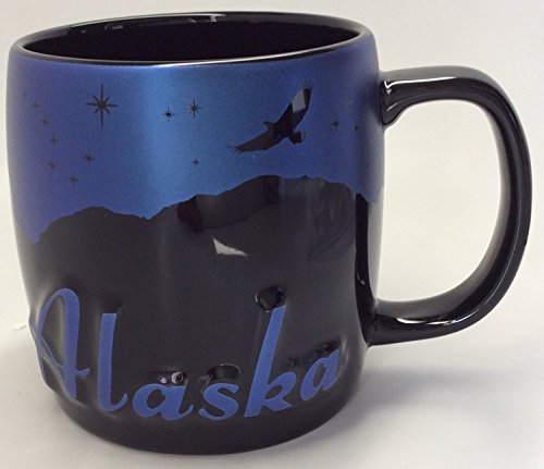 Americaware Taza de Café Alaska 22oz Night Sky miniatura 6