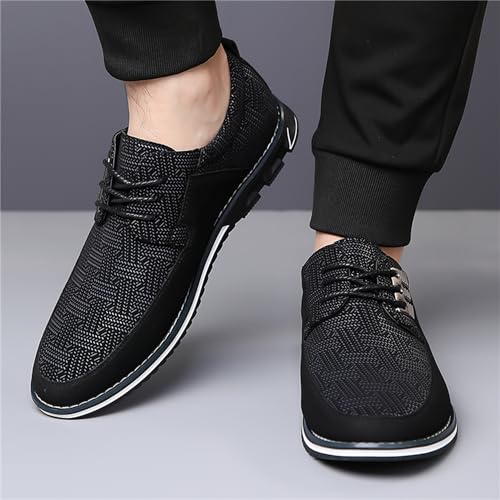 Men's Dress Shoes Comfort Soft Casual Oxford Superior Leather Sneakers Business Derby Shoe Loafers for Working Driving4