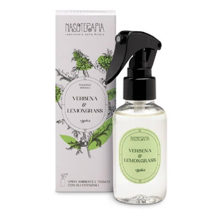 Nasoterapia spray ambiente e tessuti con oli essenziali VERBENA E LEMONGRASS