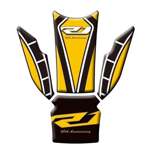 Protection réservoir moto haut de gamme emblème et autocollant de protection R1