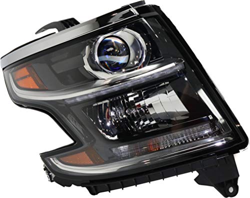 Garage-Pro Headlight Compatible with 2015-2017 Chevrolet Tahoe, Chevrolet Suburban, Fits 2016-2017 Chevrolet Suburban 3500 HD Passenger Side