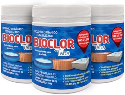 Kit 150un Pastilhas Desinfetantes Para Piscinas, Ofurôs e Spas - ...