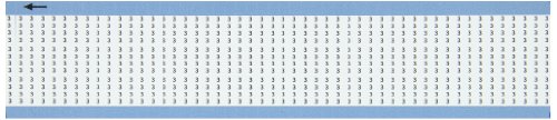 Marqueur de fil miniature Brady TMM 3 PK légende 7 chiffres solides lot de 25
