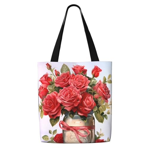 Mandala Color Ethnic Canvas Shoulder Bag Reusable Tote Bag Soft Lightweight Cloth Bags For Women Girls Lady Casual