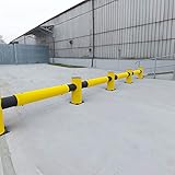 d-flexx DFVB-R Polyethylen Verkehrsbarriere Charlie Standardrohr, Gelb, 160mm Durchmesser, 930mm Länge