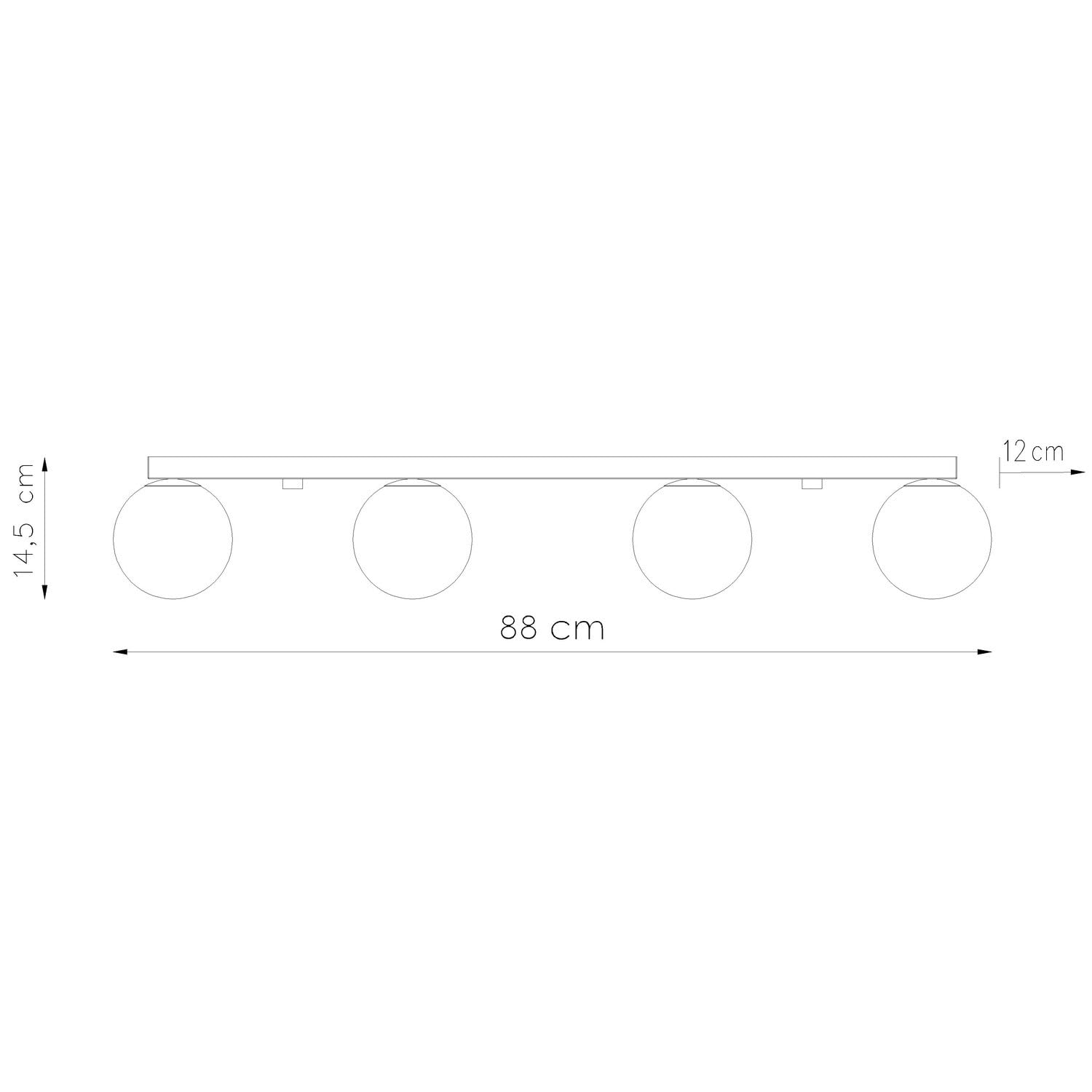 SOLLUX lighting YOLI 4 techo beige