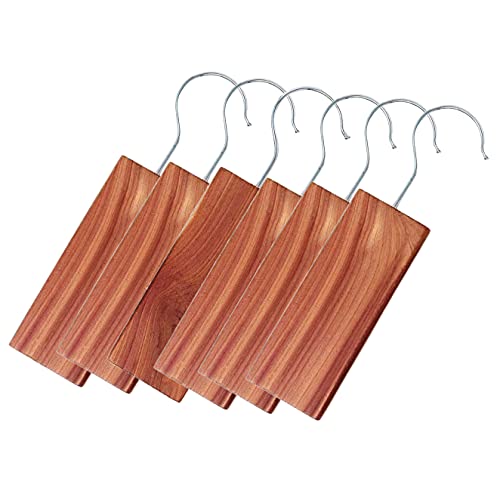Cedar Hangingブロック、6パック、天然Moth撥、衣類保護、Odour防止を、洋服ダンス引き出し、食器棚