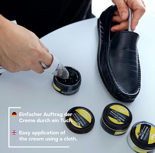 Image of Shoe Care Cream, Intensive Leather Care and Nourishing, Kaps Delicate, 70 Colors