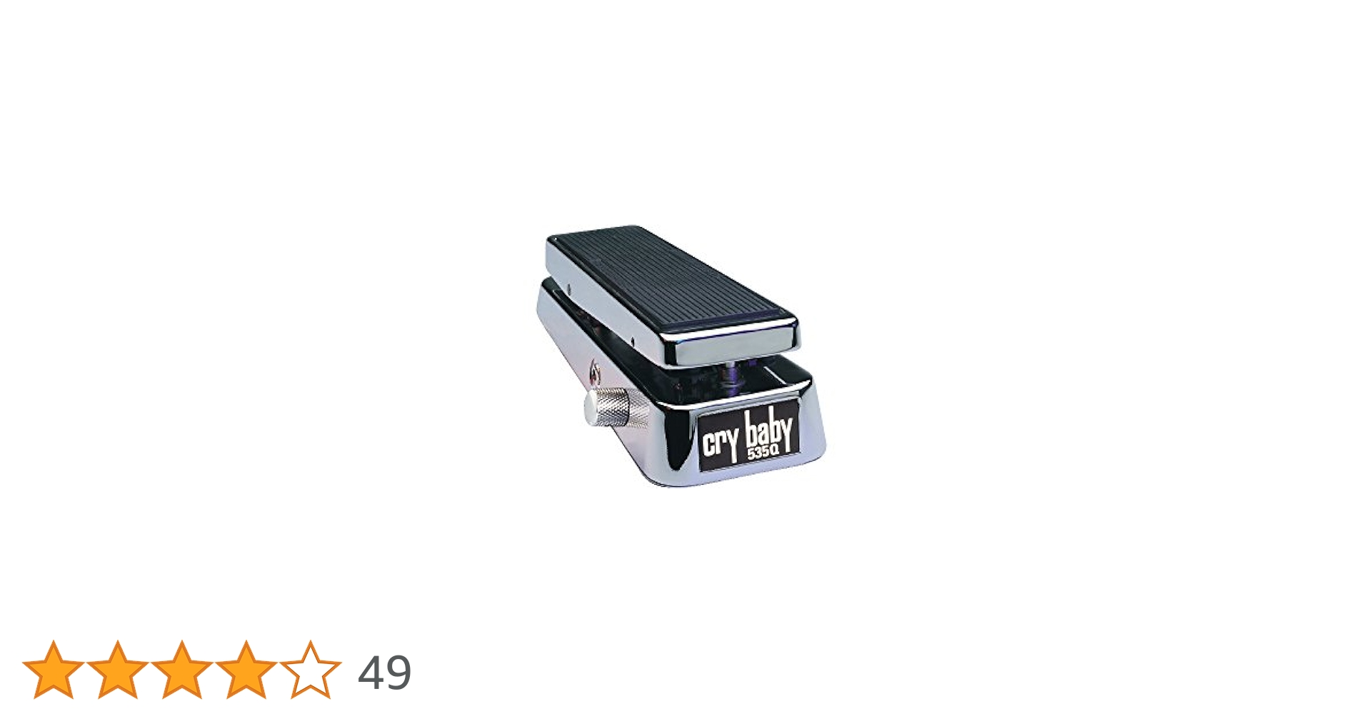 Amazon | Dunlop 535Q Cry Baby Multi-Wah, Chrome | ワウ