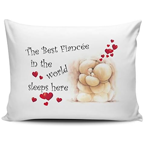 The Best Fiancee in The World Pillow Cases Cover