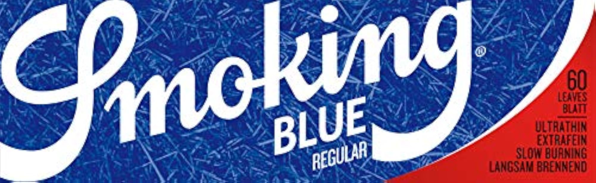 Blue Regular Tree Free Small Size Rolling Paper, Pack of 5