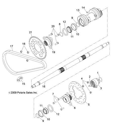 Chaîne 520 ORD4 Polaris 3221193-078, l'excellence de la pièce certifiée OEM
