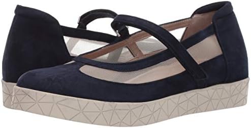 BeautiFeel Women's SHER Sneaker, Navy Suede Nude mesh, 360 Medium EU (5 US) | Image 6
