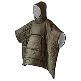 YHAILI Winterproofs Umhang, Poncho, Schlafsack, wandelbar, Campingdecke, geeignet für Outdoor-Aktivitäten, mit 20D-Nylon