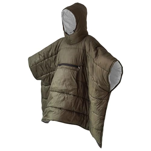Poncho en polyester 300T respirant et couverture d'extérieur toutes saisons