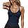 TOMEEK Vest Tops Women UK Crop Top Basic Tank Tops Gym Vests Sexy Camisole Yoga Top Ladies Vest Sleeveless Vests for Women and Girls(F-Navy Blue,S)