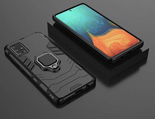 Image of spazy case samsung galaxy a71 dual layer armor defender full body protective back case cover designed for samsung galaxy a71