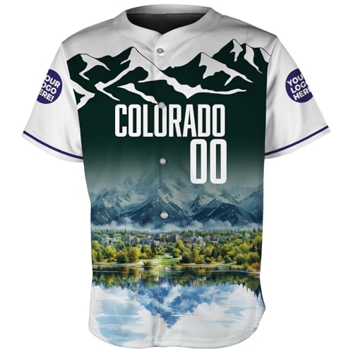 Camiseta personalizada de béisbol para hombres, mujeres, jóvenes y niños con nombre y número bordado impreso estilo retro de ciudad y estado miniatura 2