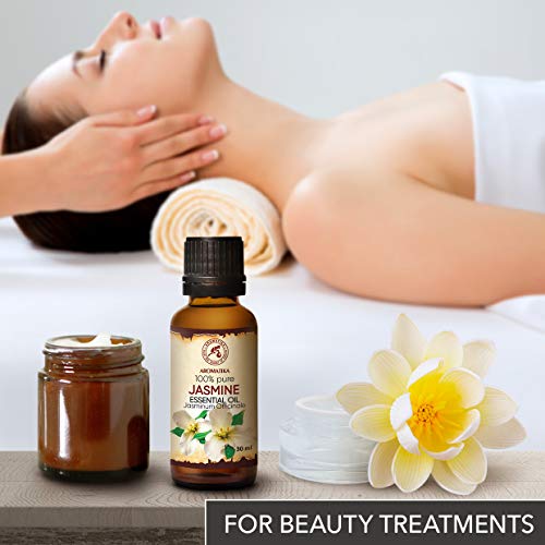 Jasminöl Aromatika 30 ml – Ätherisches Jasminum Officinale für Aromatherapie