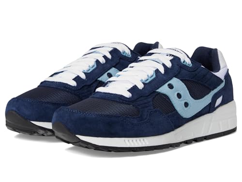Saucony Unisex-Adult Shadow 5000 Sneaker, Blue/White, 11