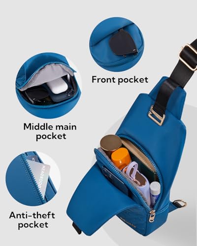 Morrales Sling Crossbody Small WATERFLY estilo casual miniatura 5