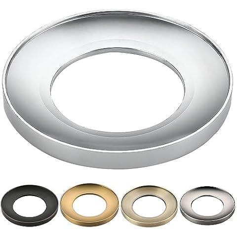 ROLYA Solid Brass Bathroom Sink Mounting Ring Cover