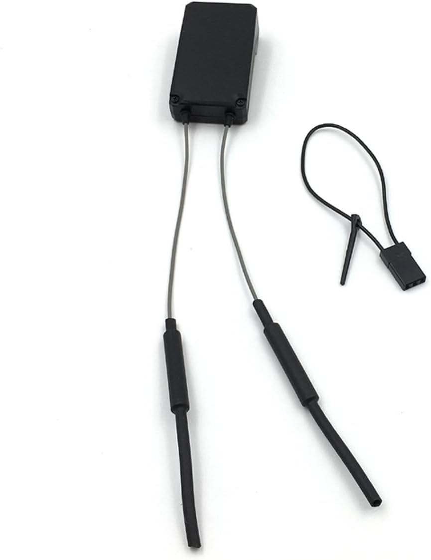 FS-iA6B Receiver 6 Channels 2.4GHz Support PWM PPM i.Bus for FS-i6 FS-i6S FS-i6X RC Transmitter Radio Remote Control，Compatible with Flysky AFHDS2A TX Black