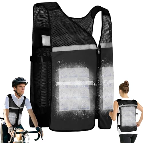 Chaleco de refrigeración unisex para correr y trabajar en días calurosos