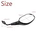 Mokuo GY6 scooter Rearview Mirrors 8mm Fit for Sunl TaoTao Znen Lance Peace JCL Roketa Jonway Bashan 50cc 70cc 110cc 125cc 150cc ATM50 CY50A Chinese Moped Elliptical mirror surface