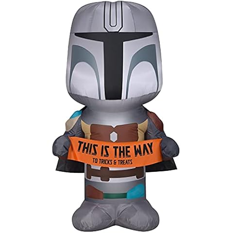 Star Wars The Mandalorian Inflatable with Banner Cover