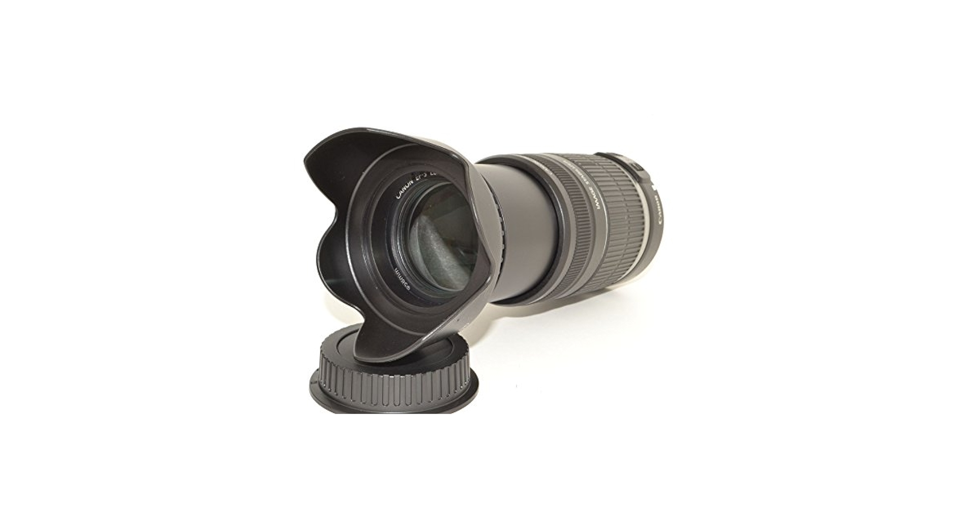 SALE】Canon EFS 55-250mm UVフィルターレンズフード付き Canon