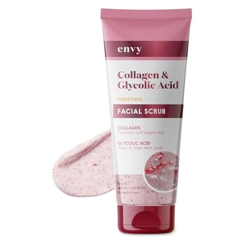 Envy Collagen & Glycolic Acid Face Scrub Cover