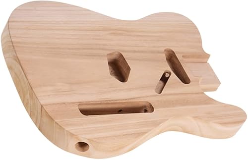 Miniatura 6 de Cuerpo de guitarra eléctrica sin terminar T02 Sicómoro Madera Barril de guitarra en blanco para guitarras eléctricas Piezas de bricolaje, cuerpo de