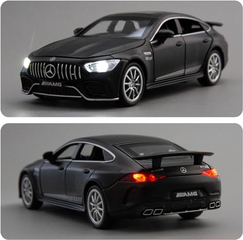 Image of Model Car 1 /32 Benz AMG GT63 Alloy Diecast Collectible Pull Back Toy Car with Light and Sound Toy Vehicle for Adult Boys Birthday Gift (Black)