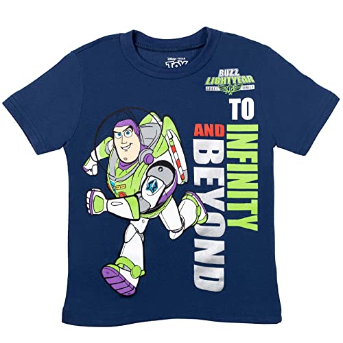 Disney Pixar Toy Story Woody Buzz Lightyear Bo Peep Rex Athletic T-Shirt and Mesh Shorts Outfit Set Infant to Little Kid2