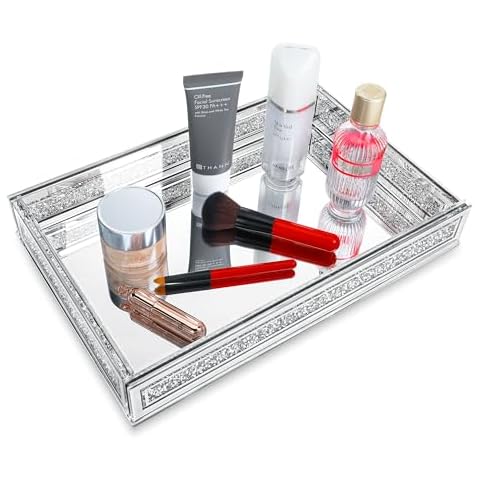KANPURA Crystal Makeup Tray Cover