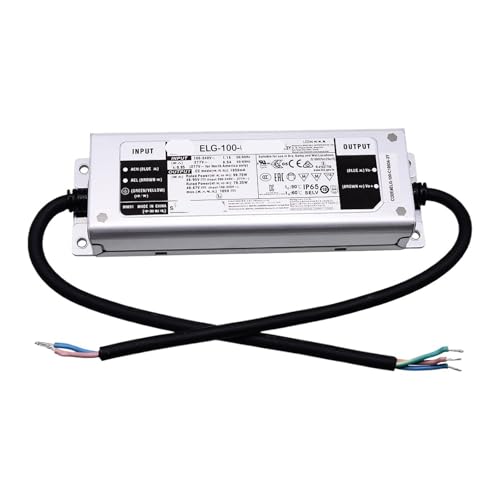 Driver LED ELG-100-C500A-3Y à courant constant 500mA avec boîtier métallique robuste - 4