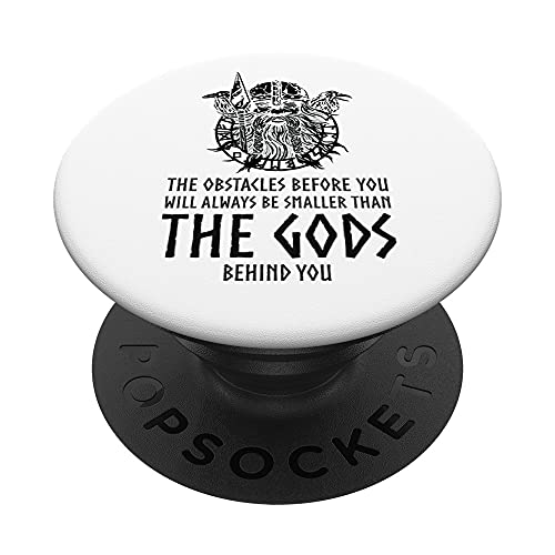 Motivational Norse Pagan Mythology - Viking God Odin PopSockets PopGrip Intercambiabile