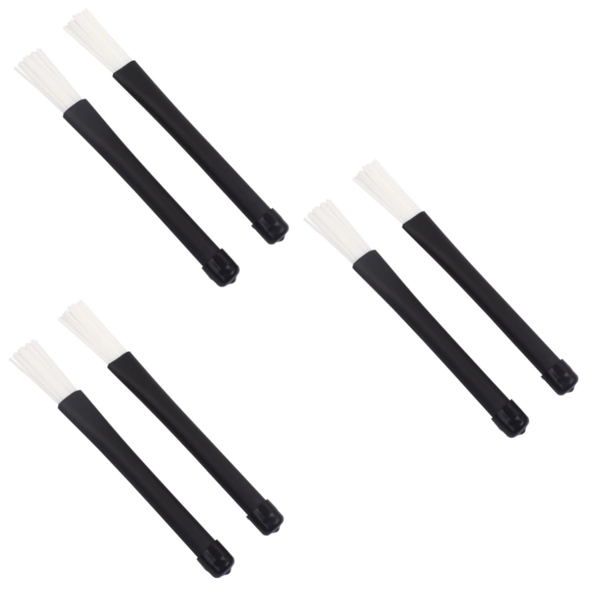 VICASKY Par De 3 Piezas palos de cepillo para cajas de percusion instrumentos percusion Instrumentos de percusión percusion instrumentos batería cepillo para tambores