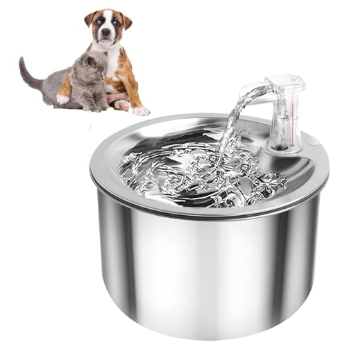 Fuente para gatos automática 2L acero inoxidable